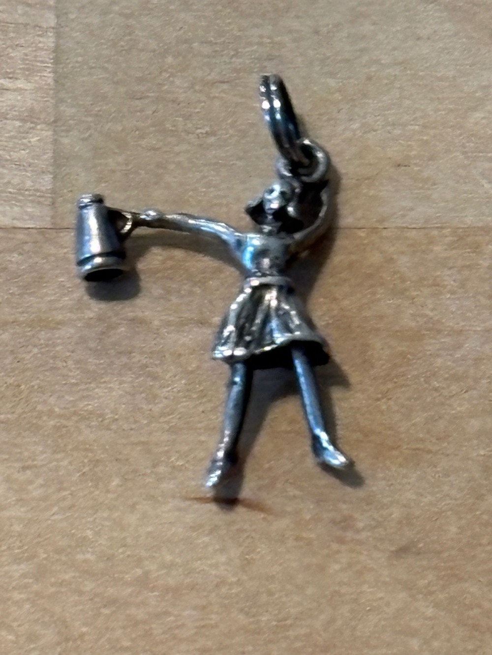 Vintage 925 cheerleader charm